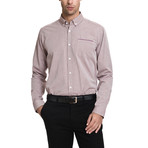 Julian Casual Button-Up // Dusty Red (XL)