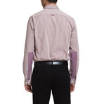 Julian Casual Button-Up // Dusty Red (XL)