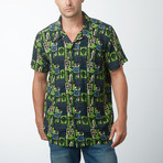 Kai Retro Hawaiian Shirt // Green (S)