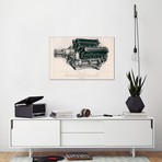 Napier Lion Engine // Print Collection (26"W x 18"H x 0.75"D)