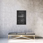 Tesla Regulator // Aged Pixel (26"W x 18"H x 0.75"D)