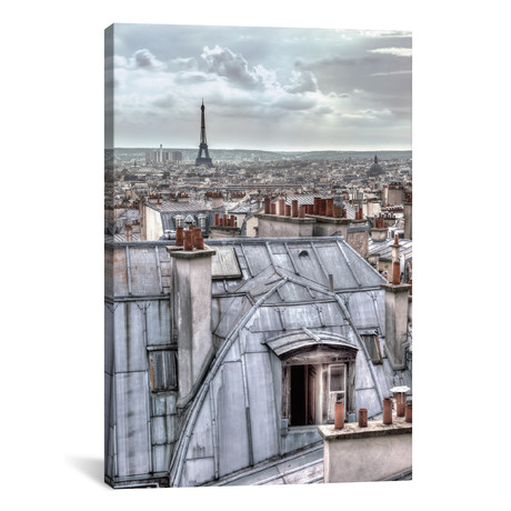 Paris Rooftops // Assaf Frank (26"W x 18"H x 0.75"D)