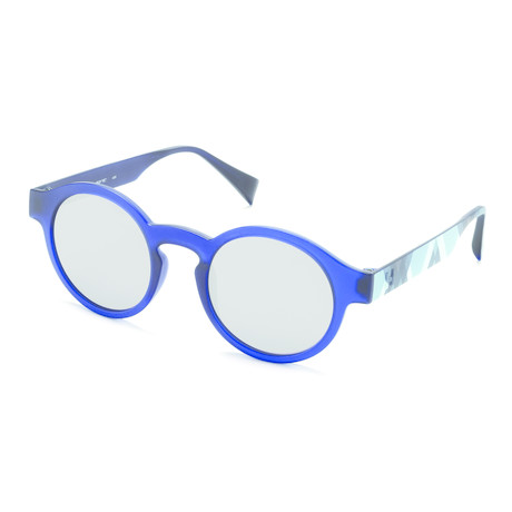 IS024 Sunglasses // Triangles Blue