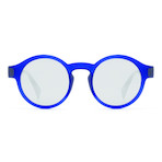 IS024 Sunglasses // Triangles Blue