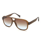 IS025 Sunglasses // Brown