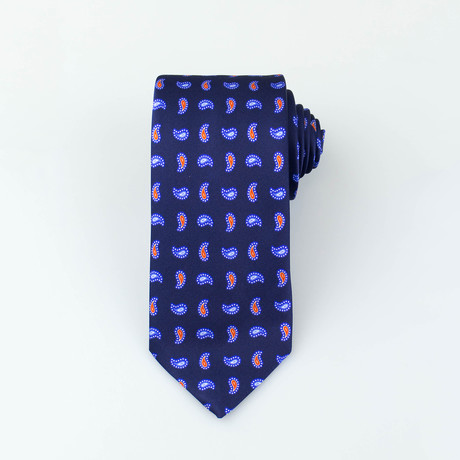 Tate Silk Tie // Blue