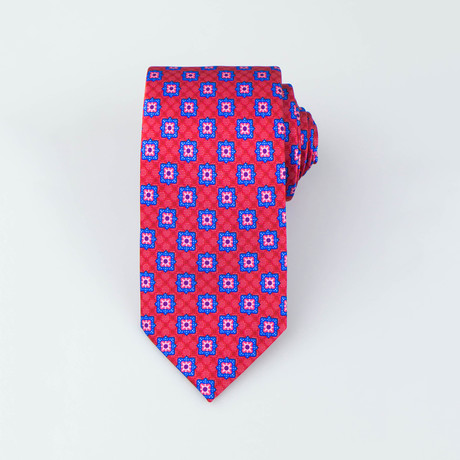 Cobi Silk Tie // Red
