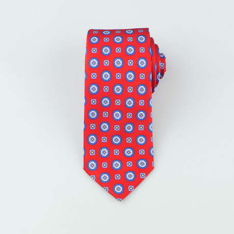 Hayes Silk Tie // Red