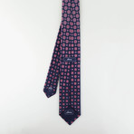 Flynn Silk Tie // Blue + Red