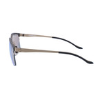 Men's M1037 Sunglasses // Gray + Matte Satin Dark Gold