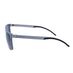 Men's M7004 Sunglasses // Gray + Silver