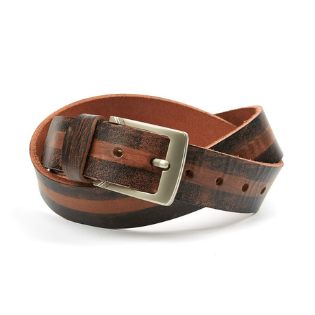 Stripped Middle // Brown + Black (3XL)