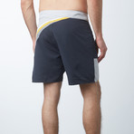 Monte Carlo Swim Trunk // Gold + Charcoal (32)