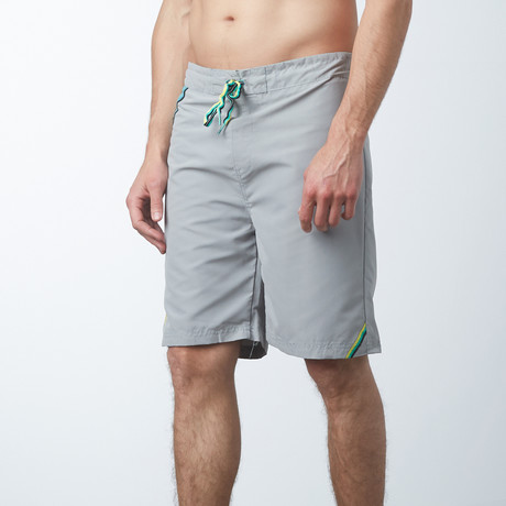 Retro E Boardshort // Gray (S)