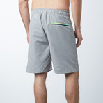 Retro E Boardshort // Gray (S)