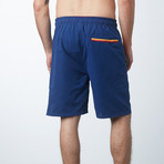 Retro E Boardshort // Dark Blue (L)