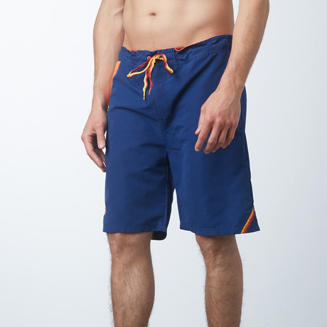 Retro E Boardshort // Dark Blue (S)