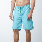 Retro E Boardshort // Light Blue (XL)