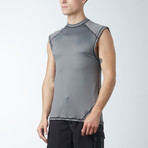 Sleeveless Rash Guard // Charcoal (M)