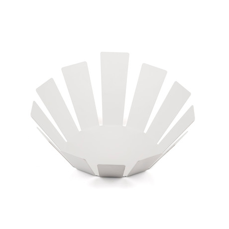 Sole Matte White Fruit Bowl