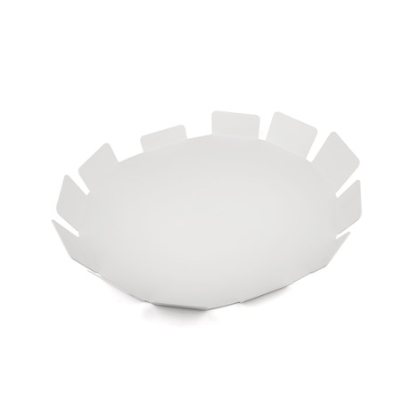 Sole Matte White Serving Tray