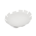 Sole Matte White Serving Tray