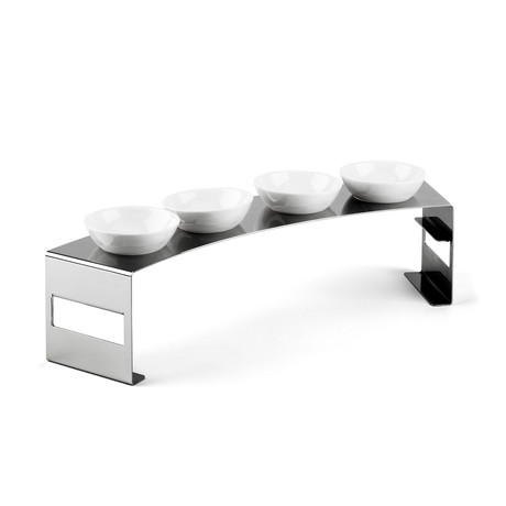 Lunch 4 Bowl Bar Condiment Set