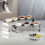 Lunch 4 Bowl Bar Condiment Set