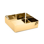 Mosaico 24 Karat Gold Plated Basket