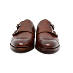 Francis II French Pebble Grain Calfskin // Cognac (UK: 7)