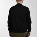 Black Bomber Jacket (Small)