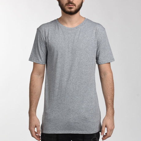 Elongated T-Shirt // Grey (Small)