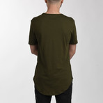 The Bobby Tee // Olive Short Sleeve (Small)