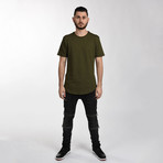 The Bobby Tee // Olive Short Sleeve (Small)