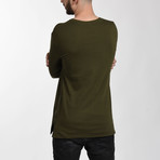 The Bobby Tee // Olive Long Sleeve (Small)