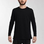 The Bobby Tee // Black Long Sleeve (Small)