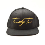 Signature Snapback (Black + Gold)