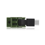 Micro Charger 2 // Green (USB Type C)
