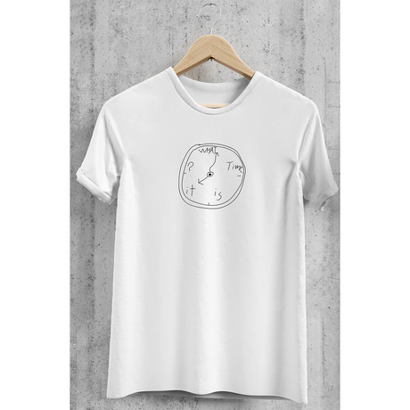 What Time Is It Tee // White (S)