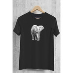 Elephant Tee // Black (L)