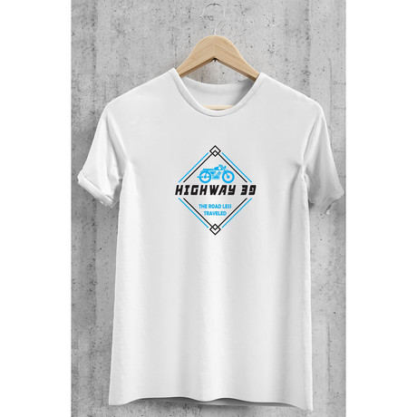 Motorcycle Tee // White (M)