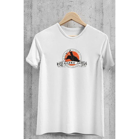 Bull Rider Tee // White (S)