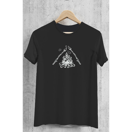 Fire Tee // Black (S)