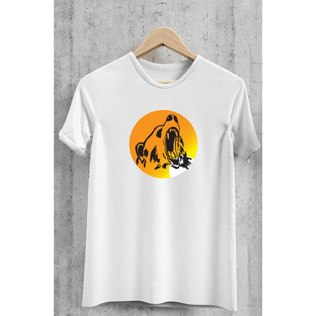 Bear Tee // White (S)