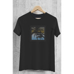 California Palm Tree Tee // Black (S)
