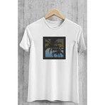 California Palm Tree Tee // White (S)