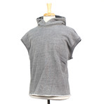 Sleeveless Hoodie // Gray (XS)