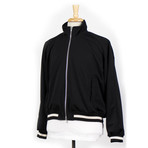 Zip-Up Bomber Jacket // Black (XS)