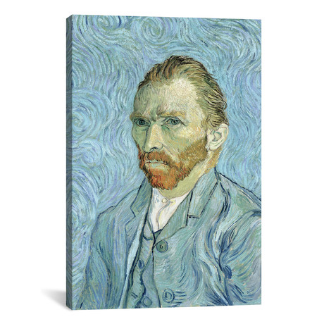 Self Portrait // Vincent van Gogh // 1889 (26"W x 18"H x 0.75"D)
