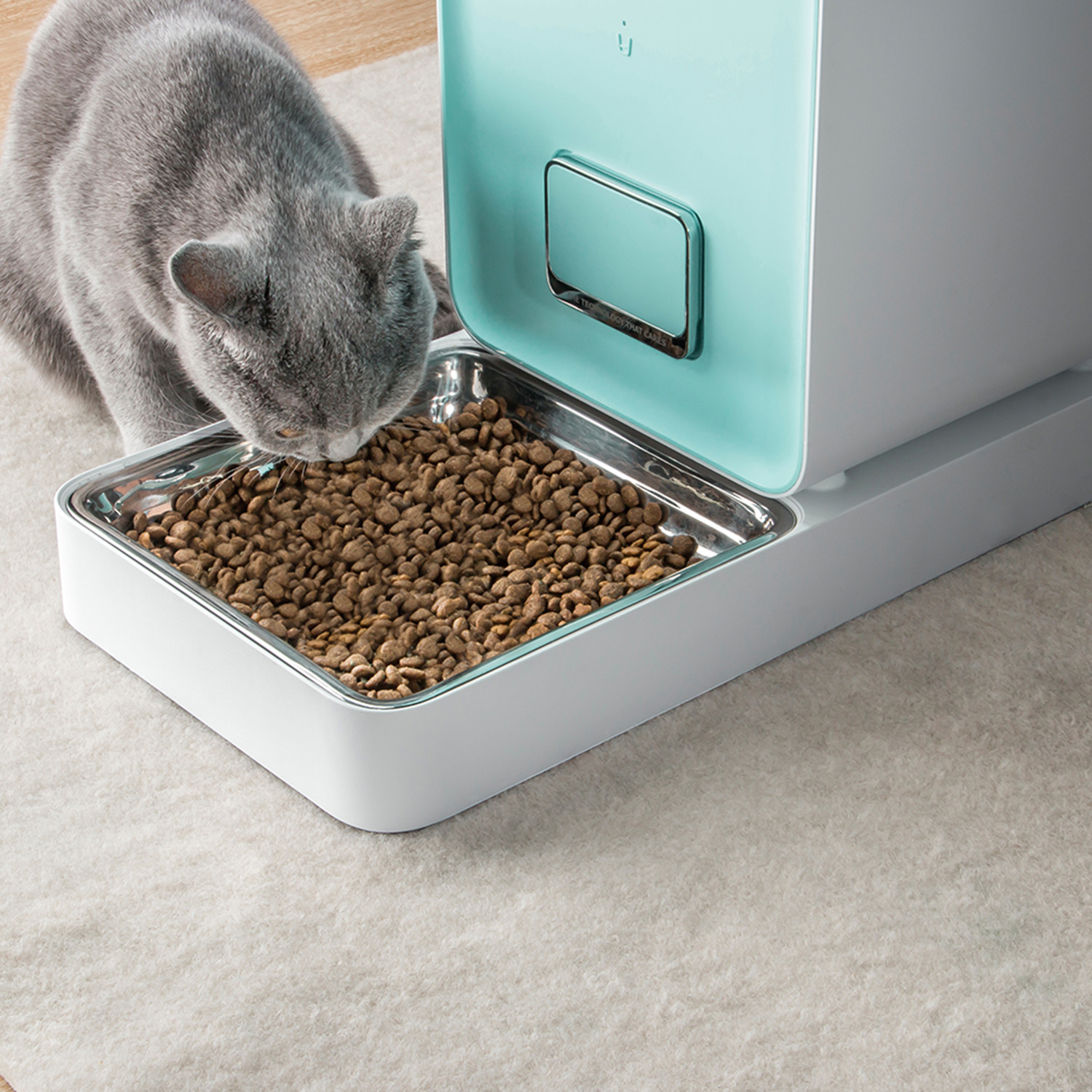 WiFi Enabled Smart Pet Food Container + Feeder PETKIT Touch of Modern